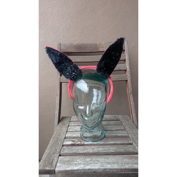 💜✨Berry Bunny Costume w/Black Sparkle Bunnytail & Ears🐰💗 - Picture 14 of 15